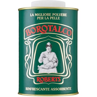 Poudre de Talc Borotalco - 500g - Soin de la Peau & Ménage - Publicité Poudre de Talc Borotalco - 500g - Soin de la Peau & Ménage - Publicité