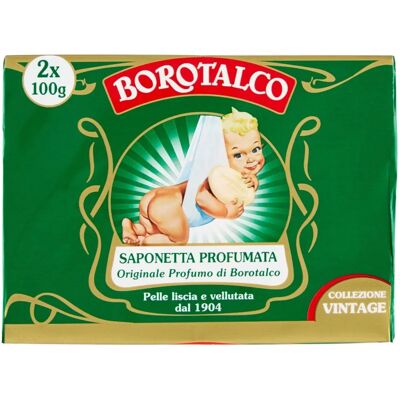 Savon Solide Borotalco - Soins de la Peau pour Toute la Famille - Publicité Savon Solide Borotalco - Soins de la Peau pour Toute la Famille - Publicité