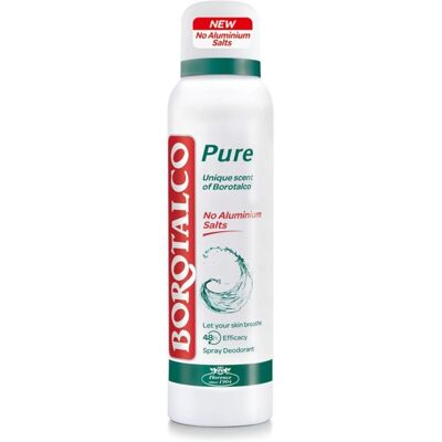 Borotalco Pure Original Freshness Deodorant Spray Borotalco Pure Original Freshness Deodorant Spray