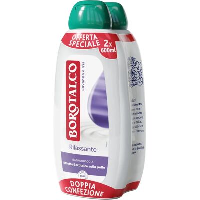 Borotalco Gel Douche Relaxant - Douche Corporelle - Publicité Borotalco Gel Douche Relaxant - Douche Corporelle - Publicité