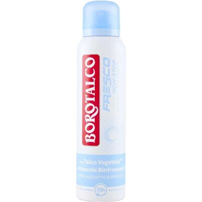 Déodorant Spray Borotalco Fraîcheur de Talc - Déodorant - Publicité Déodorant Spray Borotalco Fraîcheur de Talc - Déodorant - Publicité