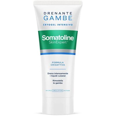 Somatoline Drenaje Piernas 200 ml - Piernas, Drenaje, Gel de Hielo Somatoline Drenaje Piernas 200 ml - Piernas, Drenaje, Gel de Hielo