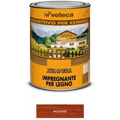 Veleca Xiloval Mogano 1L Protezione Legno Esterno Lucido Veleca Xiloval Mogano 1L Protezione Legno Esterno Lucido