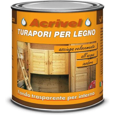 Primer legno Veleca - Trasparente, a base d'acqua Primer legno Veleca - Trasparente, a base d'acqua