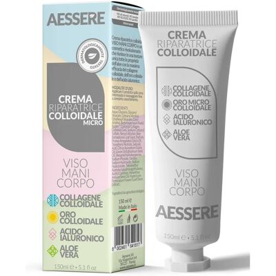 Aessere Crema Riparatrice Colloidale 150 ml - Crème réparatrice visage et corps - Publicité Aessere Crema Riparatrice Colloidale 150 ml - Crème réparatrice visage et corps - Publicité