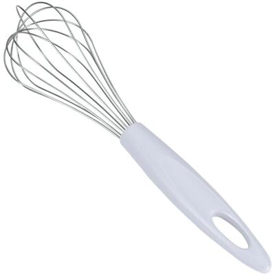 Metaltex Batedor de Cozinha Aço Inoxidável e Plástico - 25cm - Compatível com Lava-Louças Metaltex Batedor de Cozinha Aço Inoxidável e Plástico - 25cm - Compatível com Lava-Louças