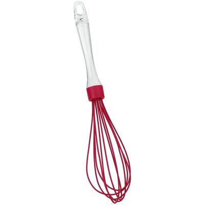 Batidor de silicona Mr. Whip de METALTEX - Rojo/Transparente - Pack de 6 Batidor de silicona Mr. Whip de METALTEX - Rojo/Transparente - Pack de 6