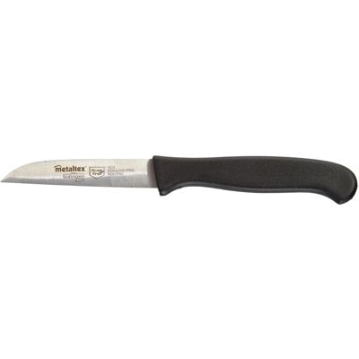 Couteau à légumes Metaltex - Acier inox 80mm - Manche noir - Ustensile de cuisine Couteau à légumes Metaltex - Acier inox 80mm - Manche noir - Ustensile de cuisine