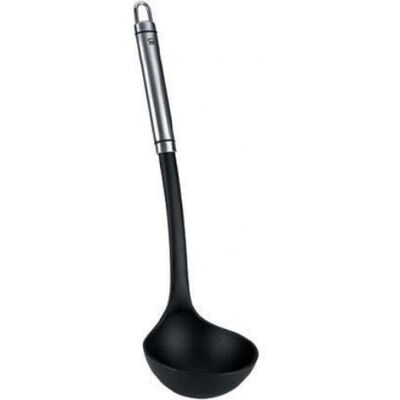 Metaltex 23263138 Colher de sopa de aço inoxidável preta - Colher Metaltex 23263138 Colher de sopa de aço inoxidável preta - Colher