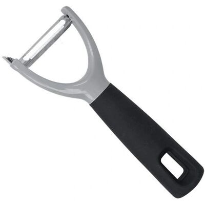 Éplucheur de légumes Metaltex Maximo - 18,5cm - Noir - Acier inoxydable Éplucheur de légumes Metaltex Maximo - 18,5cm - Noir - Acier inoxydable