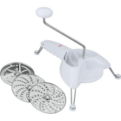 Metaltex Vit Rostfritt Stål Riven - 24 cm - 3 Nivåer Metaltex Vit Rostfritt Stål Riven - 24 cm - 3 Nivåer