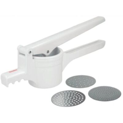 Passapatate Metaltex - Acciaio inossidabile, 3 livelli - 36cm - Utensile da cucina Passapatate Metaltex - Acciaio inossidabile, 3 livelli - 36cm - Utensile da cucina