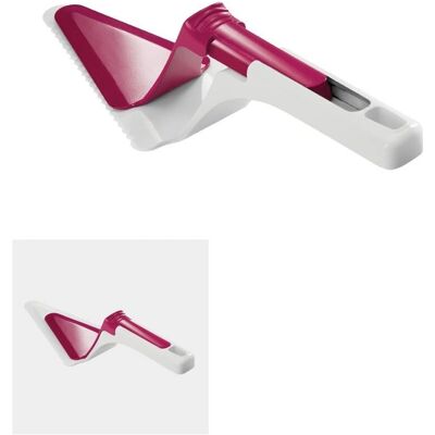 Metaltex Tortenheber mit Schieber - 27cm - Weiß & Flieder Metaltex Tortenheber mit Schieber - 27cm - Weiß & Flieder
