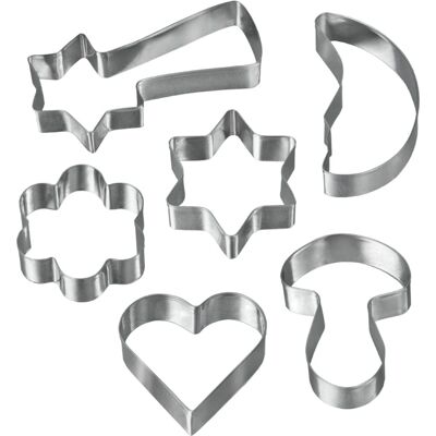 Metaltex rozsdamentes acél sütiformázó készlet - 6 forma Metaltex rozsdamentes acél sütiformázó készlet - 6 forma