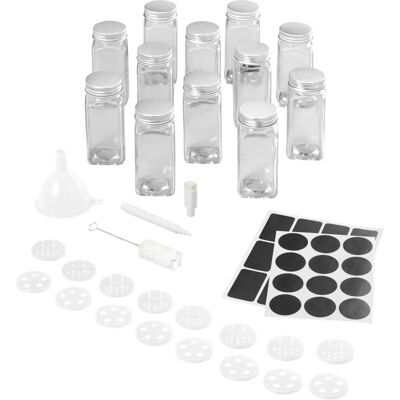 Metaltex 252896000 - Gewürzstreuer-Set, Farblos - Küchengeräte Metaltex 252896000 - Gewürzstreuer-Set, Farblos - Küchengeräte