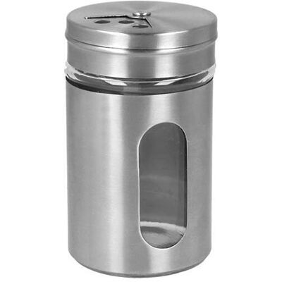 Metaltex Edelstahl Gewürzstreuer - Gewürzstreuer, Silber Metaltex Edelstahl Gewürzstreuer - Gewürzstreuer, Silber