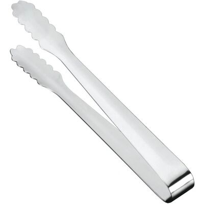 Pince à glaçons et sucre Metaltex - Acier inoxydable - 18cm - Publicité Pince à glaçons et sucre Metaltex - Acier inoxydable - 18cm - Publicité