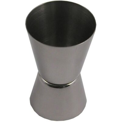 Jigger en acier inoxydable Metaltex - 2-4cl - Outil de bar Jigger en acier inoxydable Metaltex - 2-4cl - Outil de bar