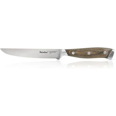 Metaltex Heritage Kitchen Knife - 12.5cm - Wooden Handle Metaltex Heritage Kitchen Knife - 12.5cm - Wooden Handle