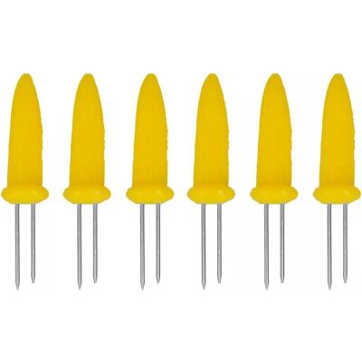 METALTEX - S-group - Gelb - 12 Stück - Maiskolbenhalter METALTEX - S-group - Gelb - 12 Stück - Maiskolbenhalter