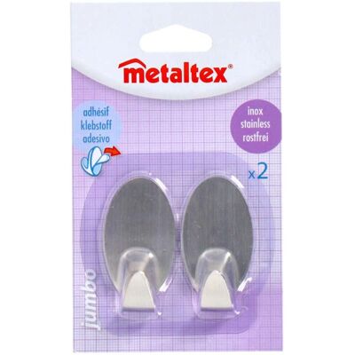 METALTEX Rozsdamentes acél akasztók - 10 db METALTEX Rozsdamentes acél akasztók - 10 db