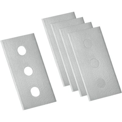 Metaltex 297014 Edelstahl Ersatzklingen für Ceranfeldschaber - 5er Pack Metaltex 297014 Edelstahl Ersatzklingen für Ceranfeldschaber - 5er Pack