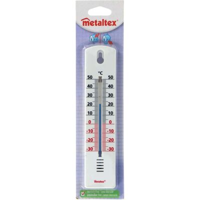 Metaltix Weißes Innen/Außen Thermometer - Thermometer Metaltix Weißes Innen/Außen Thermometer - Thermometer