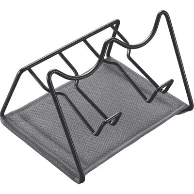 Metaltex Sodatex-2 Bottle and Dish Drying Rack - Black Metaltex Sodatex-2 Bottle and Dish Drying Rack - Black