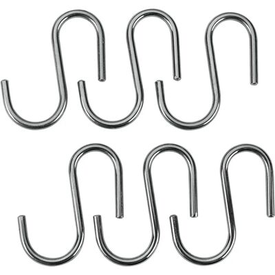 Gancho de Metal Cromado Metaltex Lonardo - 6,5cm - 6 Piezas Gancho de Metal Cromado Metaltex Lonardo - 6,5cm - 6 Piezas