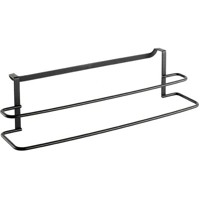 Metaltex Galileo Lava TouchTherm Suport pentru prosoape Negru - Cârje și cleme Metaltex Galileo Lava TouchTherm Suport pentru prosoape Negru - Cârje și cleme