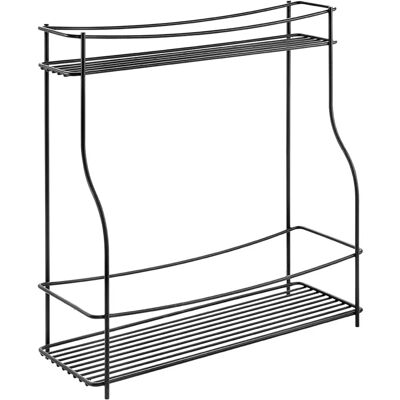 Metaltex Balsamico LAVA Spice Rack 2 Tiers Black - Kruidenrek Metaltex Balsamico LAVA Spice Rack 2 Tiers Black - Kruidenrek