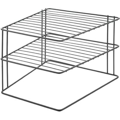 Metaltex Palio 2 Tier Corner Rack - Kitchen Storage Metaltex Palio 2 Tier Corner Rack - Kitchen Storage