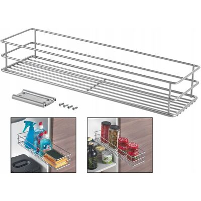 Metaltex Smart Kitchen Szufladnik - 12x42x7 cm - Srebro Metaltex Smart Kitchen Szufladnik - 12x42x7 cm - Srebro