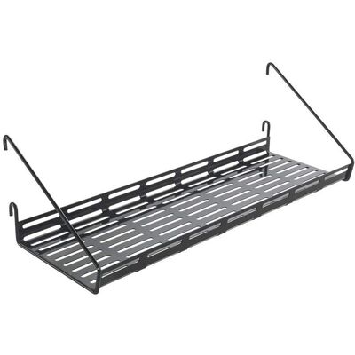Estante mural Metaltex - Grande negro para cocina Estante mural Metaltex - Grande negro para cocina