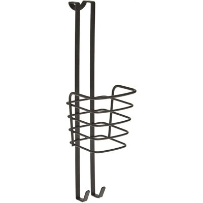 Metaltex Origin Lava - Support Sèche-Cheveux - Noir - Italie Metaltex Origin Lava - Support Sèche-Cheveux - Noir - Italie