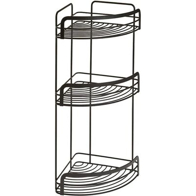 METALTEX - Origin Lava - Fekete - 20x20x48 cm - Polc METALTEX - Origin Lava - Fekete - 20x20x48 cm - Polc