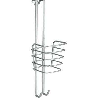 Metaltex Bathroom Hair Dryer Holder - Silver - 11x13x37 cm - Bathroom Organizer Metaltex Bathroom Hair Dryer Holder - Silver - 11x13x37 cm - Bathroom Organizer