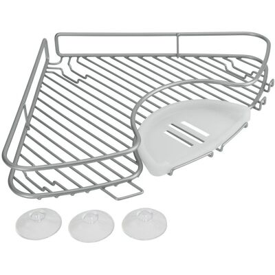 Raft de colț pentru baie Metaltex - Raft de colț pentru baie Raft de colț pentru baie Metaltex - Raft de colț pentru baie