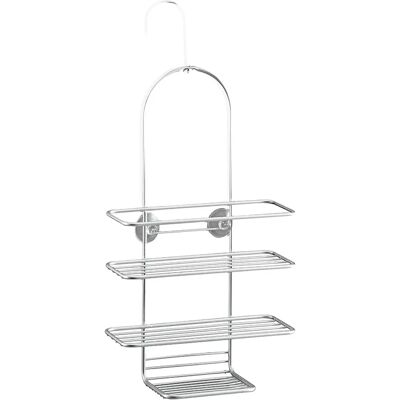 Estante de Ducha Metaltex Reflex - Plata - Organizador de baño de 3 niveles Estante de Ducha Metaltex Reflex - Plata - Organizador de baño de 3 niveles