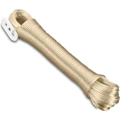 Ligne à linge en acier Metaltex 405.320 - 20 m - Couleurs assorties Ligne à linge en acier Metaltex 405.320 - 20 m - Couleurs assorties