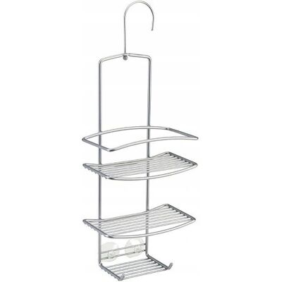 Mensola doccia Metaltex Onda - Organizer in acciaio inossidabile a 3 piani Mensola doccia Metaltex Onda - Organizer in acciaio inossidabile a 3 piani