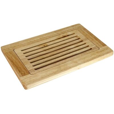 Metaltex Tabla para cortar de madera de hevea - Fácil de limpiar Metaltex Tabla para cortar de madera de hevea - Fácil de limpiar