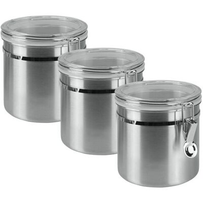 METALTEX Silber Lebensmittelaufbewahrungsbehälter - 12cm METALTEX Silber Lebensmittelaufbewahrungsbehälter - 12cm