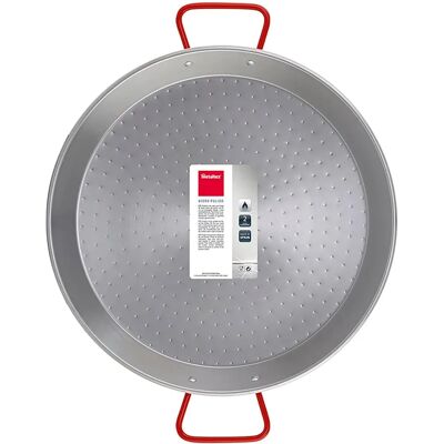 Padella Paella in Acciaio Metaltex - 46cm - 12 Porzioni Padella Paella in Acciaio Metaltex - 46cm - 12 Porzioni