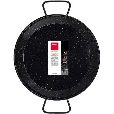 Poêle à paella en acier émaillé Metaltex 28 cm - 3 portions Poêle à paella en acier émaillé Metaltex 28 cm - 3 portions