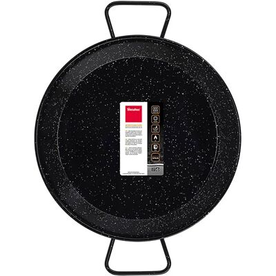Poêle à paella émaillée Metaltex 38 cm - 8 portions Poêle à paella émaillée Metaltex 38 cm - 8 portions