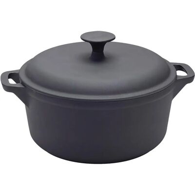 Metaltex Casseruola in Ghisa Smaltata - 24cm, 3,9L - Pentole Metaltex Casseruola in Ghisa Smaltata - 24cm, 3,9L - Pentole