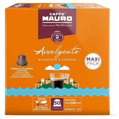Caffè Mauro - 100 Capsule - 50% Arabica - Kaffeekapseln Caffè Mauro - 100 Capsule - 50% Arabica - Kaffeekapseln