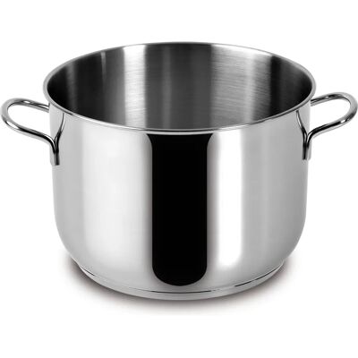 Lagostina Panela Redonda em Aço Inoxidável 4,5L Lagostina Panela Redonda em Aço Inoxidável 4,5L