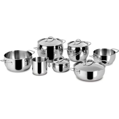 Lagostina RVS 11-delig Kookgerei Set - Zilver Lagostina RVS 11-delig Kookgerei Set - Zilver